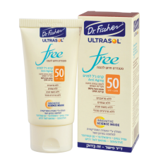 Солнцезащитный крем-гель для лица, Dr. Fischer Ultrasol Free Face Cream-Gel SPF 50 50 мл